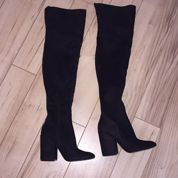 Kendall & Kylie Shoes - Kendal & Kylie Thigh high boots